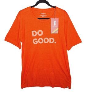 cotopaxi Orange "DO GOOD." Short Sleeve Tee